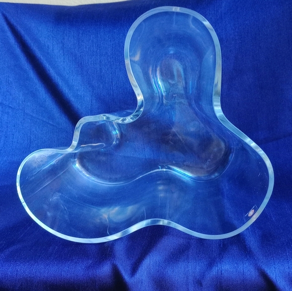 Alvar Aalto iitali Finland clear vase - Picture 3 of 9